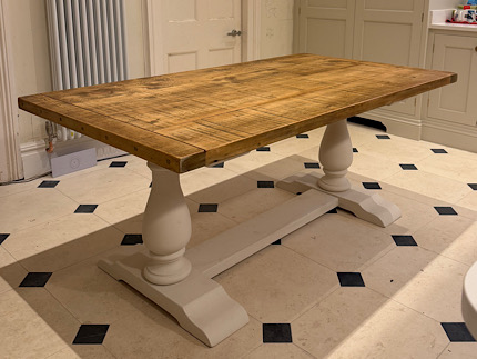 Balustrade Pedestal Table